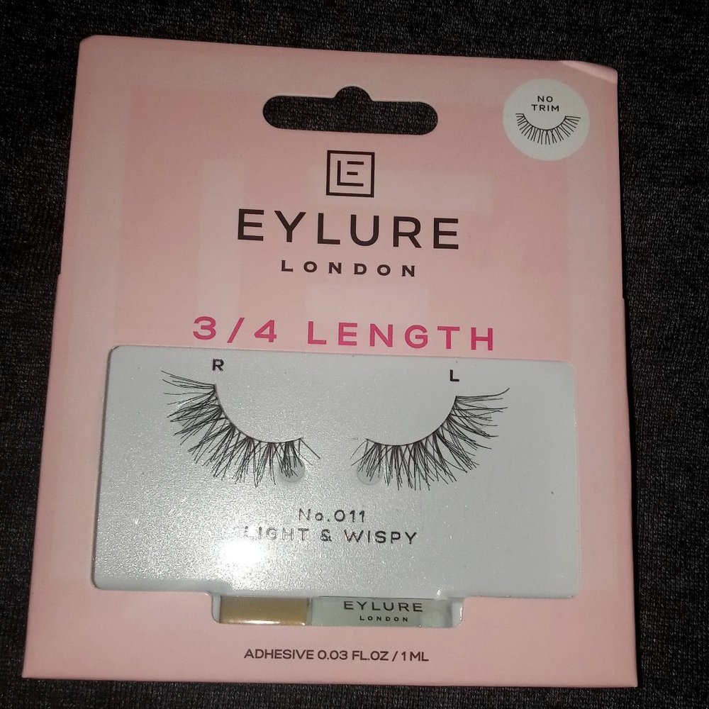 Eylure eyelashes 3/4 with glue